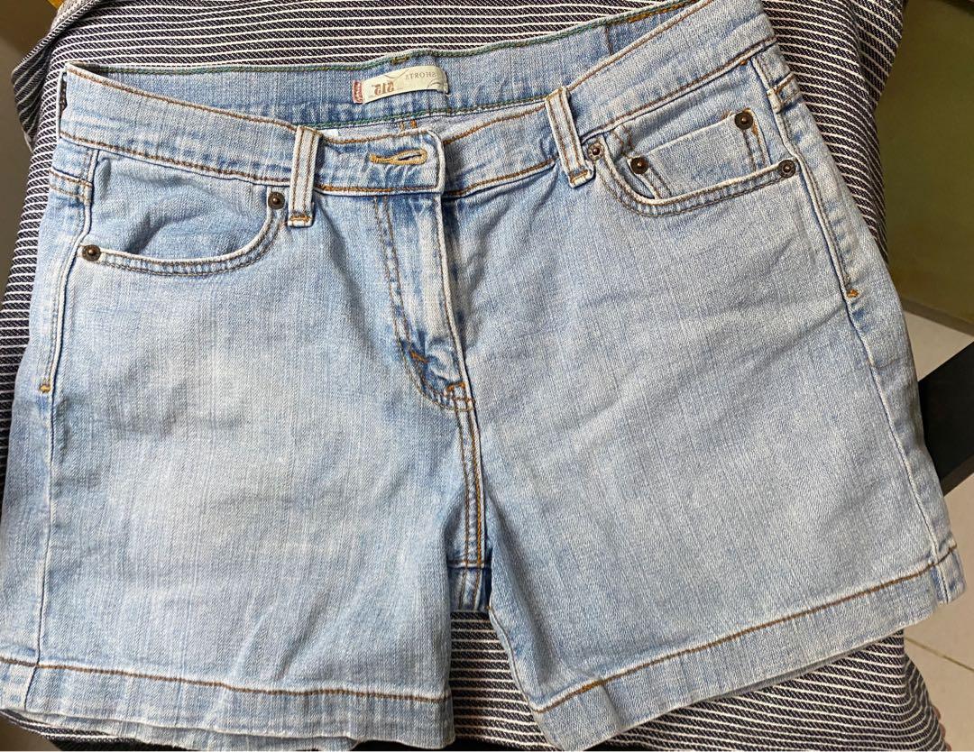 Short Levis Original, Fesyen Pria 