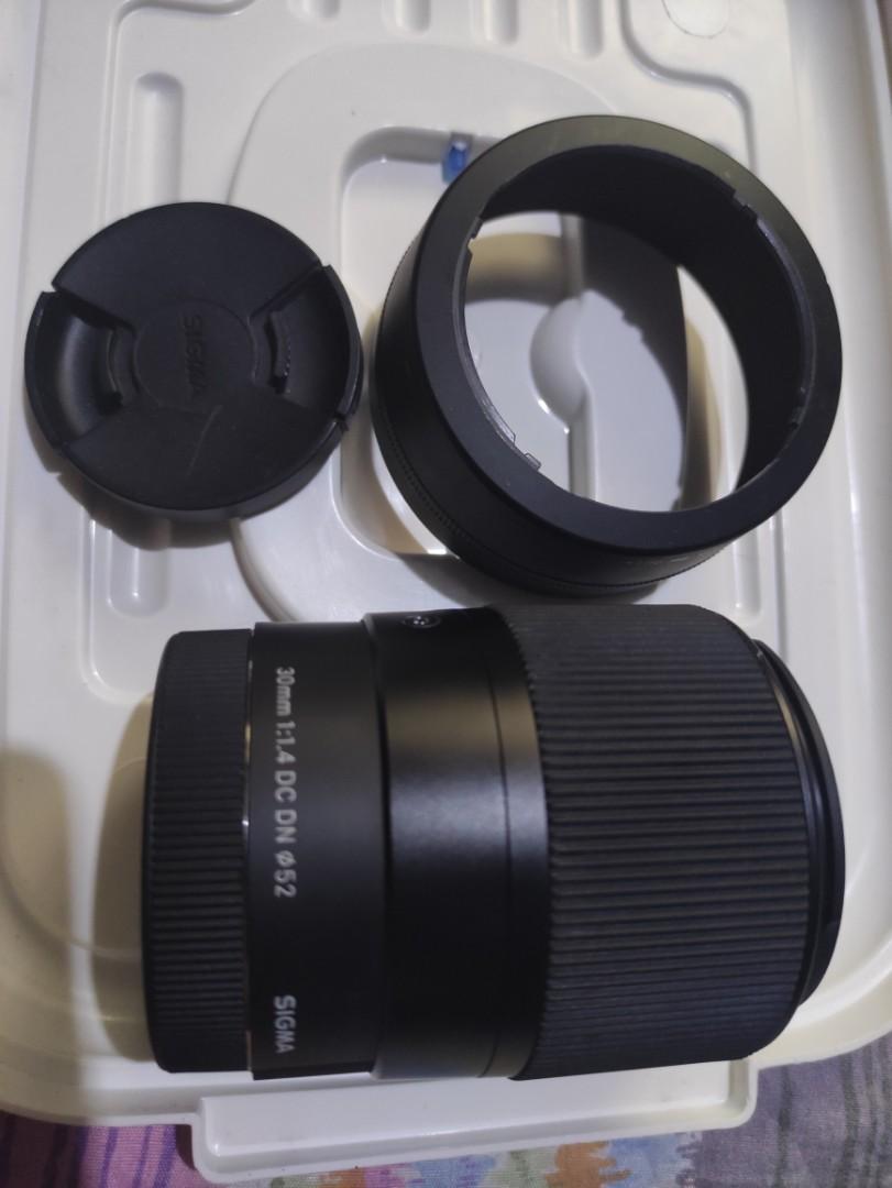 Sigma 30mm F1.4 (Category: Lens & Kits) located in Valenzuela. Submitted by salecollectionph (Listing ID 1158860786, Image 1). Description: Pristine condition. No issues 💯.