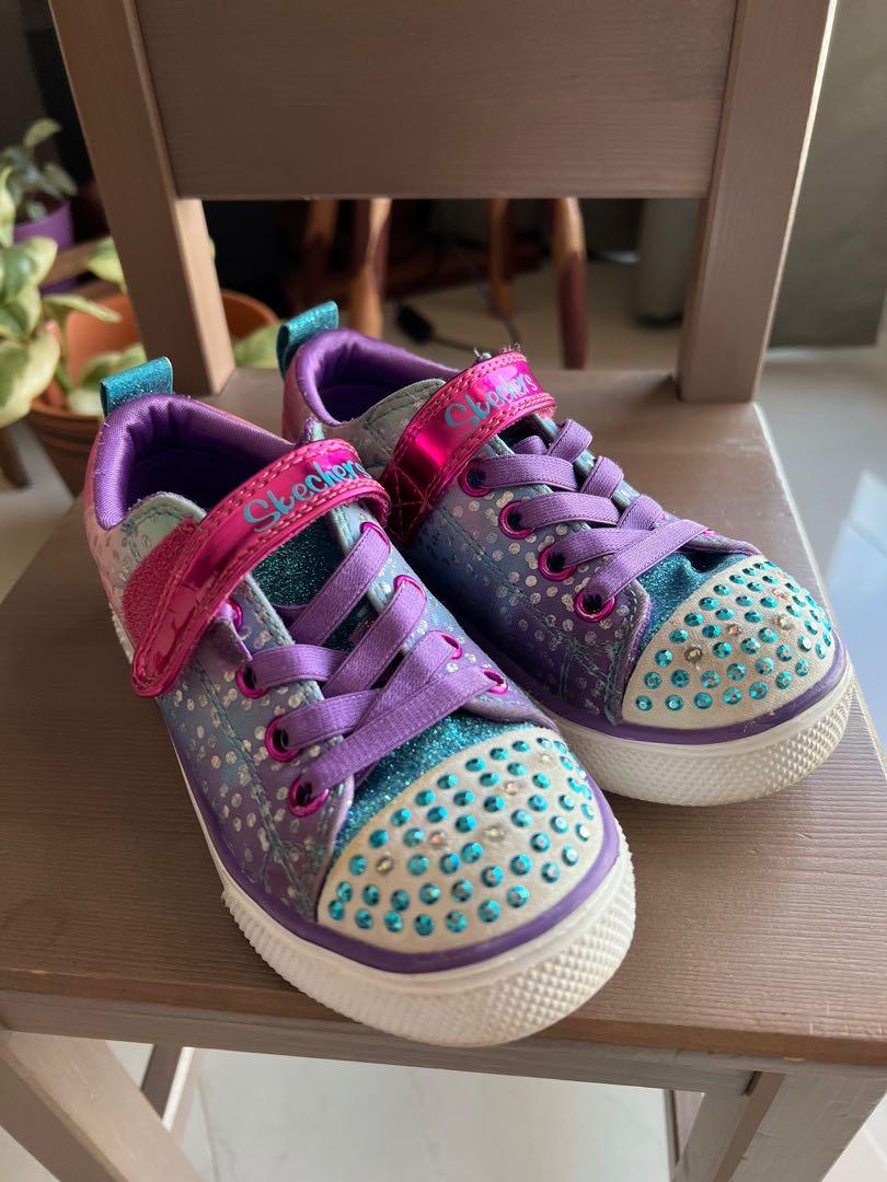 Sketchers Twinkle toes girl shoes girl sneakers