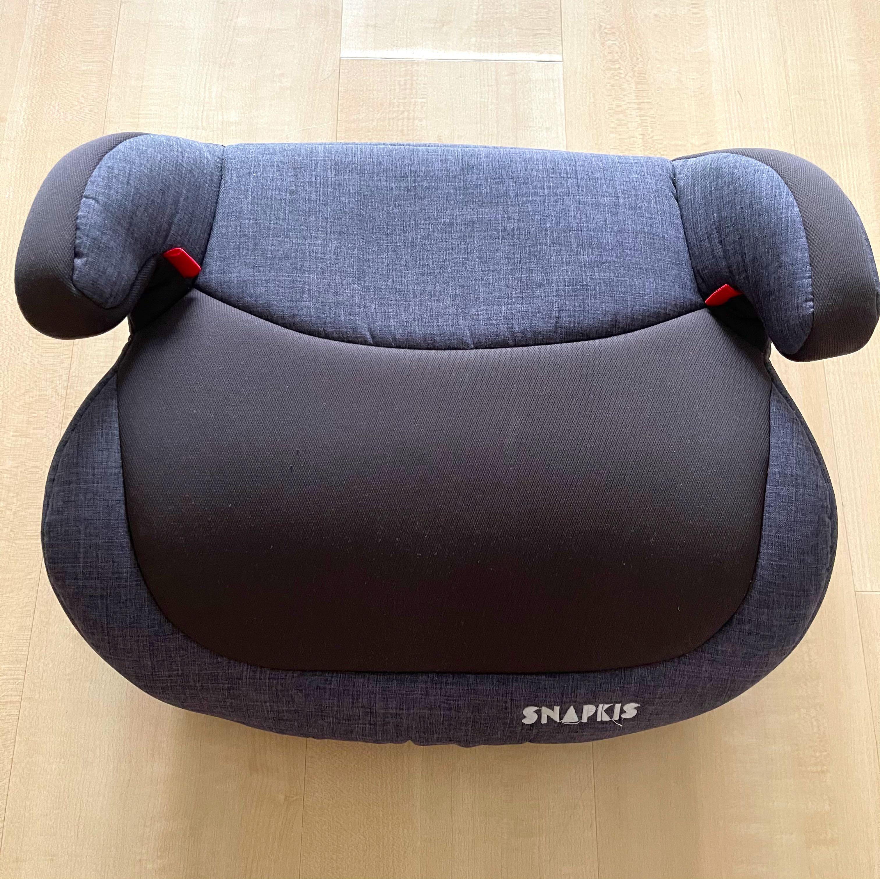 Snapkis Car Booster Seat Grey, Babies  Kids, Going Out, Car Seats on  Carousell