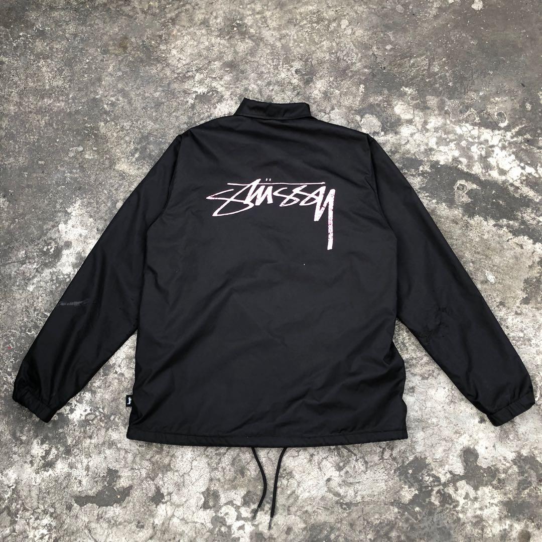 Coach jacket stussy new arrivals