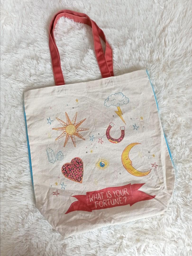 Swarovski canvas tote bag deals