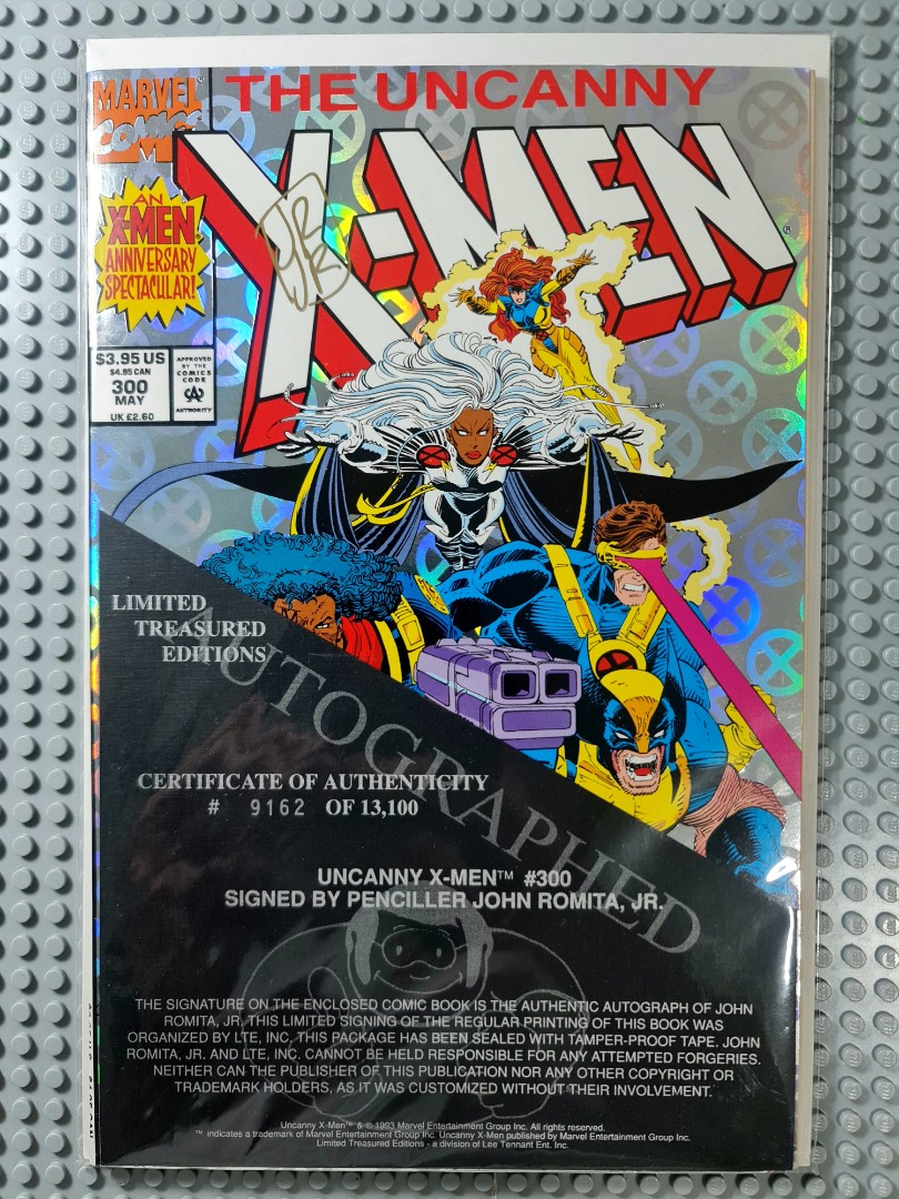 The Uncanny XMen 300 Anniversary Special (signed with COA), Hobbies
