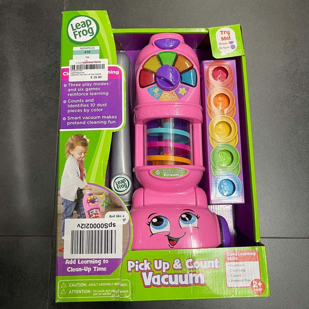 TM-LEAP FROG Pick Up and Count Vacuum, Hobbies & Toys, Toys & Games on ...