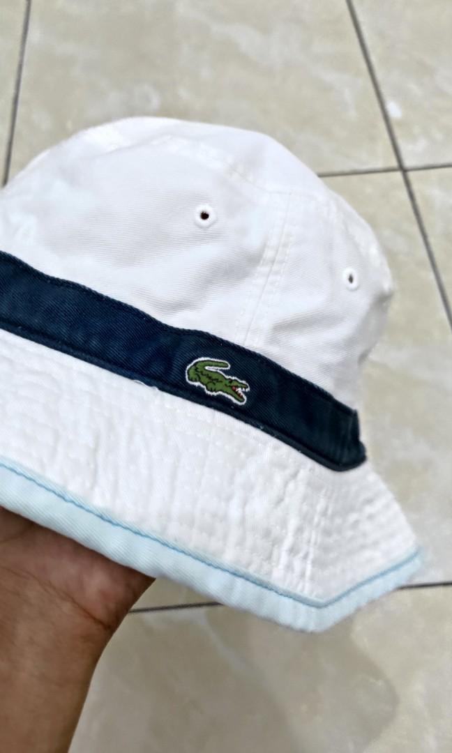 Topi Bucket Hat Lacoste Second Original 