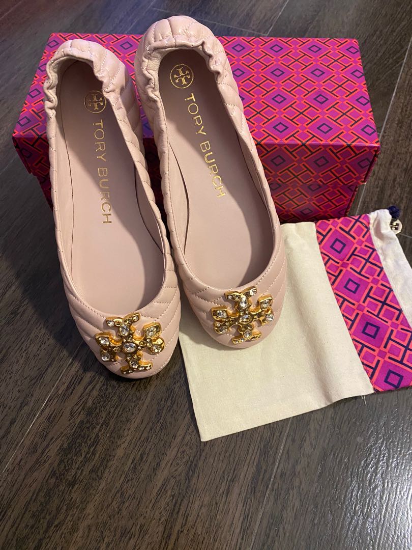 tory burch sequin flats
