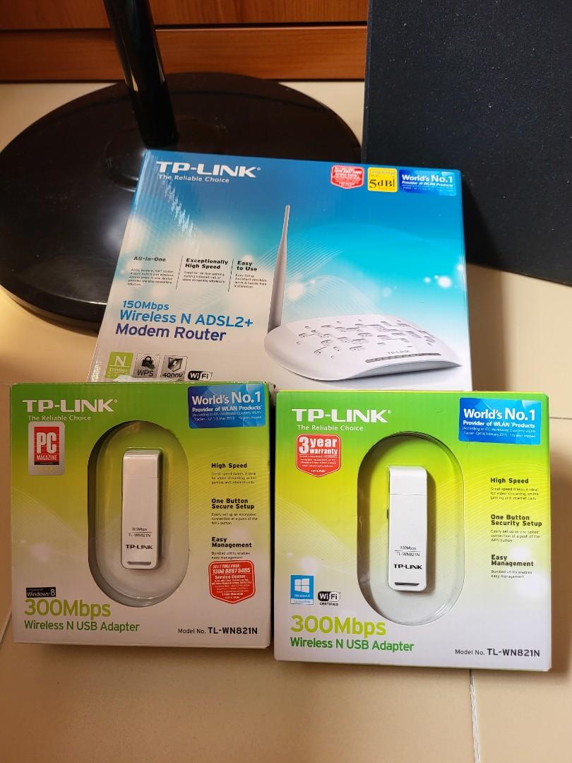 TP-Link Modem Router and Wireless Adapters, Computers & Tech, Parts ...