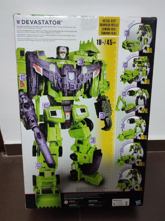 Transformers generations combiner wars devastator figure set hot sale