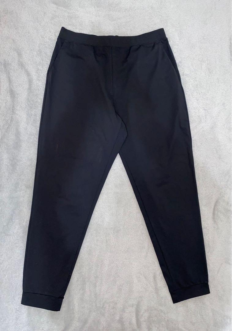 ANN3145: Uniqlo dry-ex stretch women L size navy blue jogger pants, Women's  Fashion, Activewear on Carousell