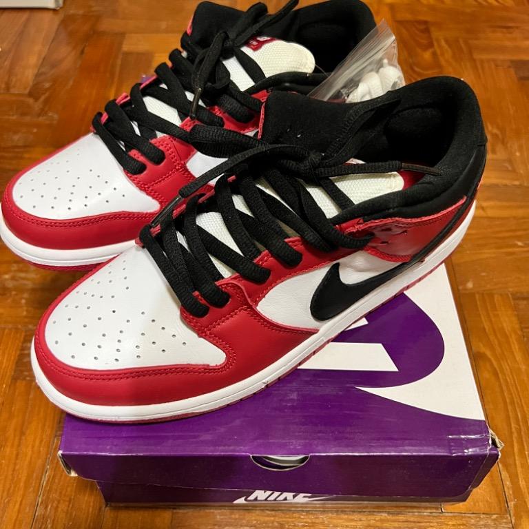 Us 8.5 Nike Sb Dunk Low Chicago, Men'S Fashion, Footwear, Sneakers On  Carousell