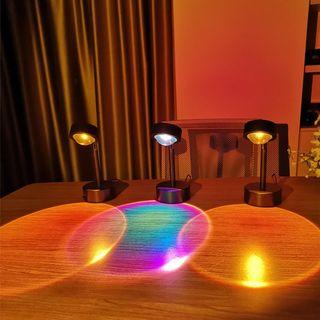 USB APP控制+遙控器5W 16色RGB日落燈  USB APP Control + Remote Control 5W 16 Colors RGB Sunset Lamp