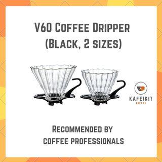 V60 Coffee Dripper (Black, 2 sizes)