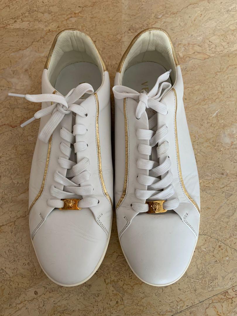 Versace Leather Sneakers