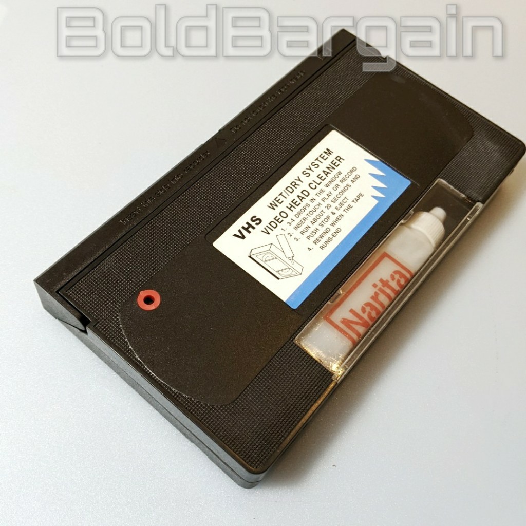 VHS Cassette Player Head Cleaner Wet and Dry Type, TV & Home Appliances