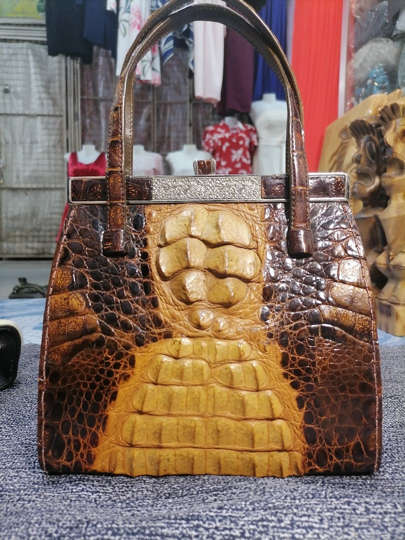 Vintage alligator bag cheap
