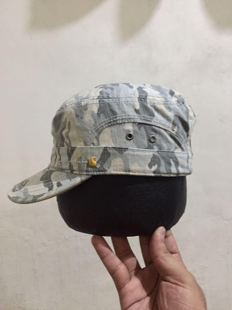 Vintage Carhartt 5 Panel cap Camou Men s Fashion Watches Accessories Caps Hats on Carousell
