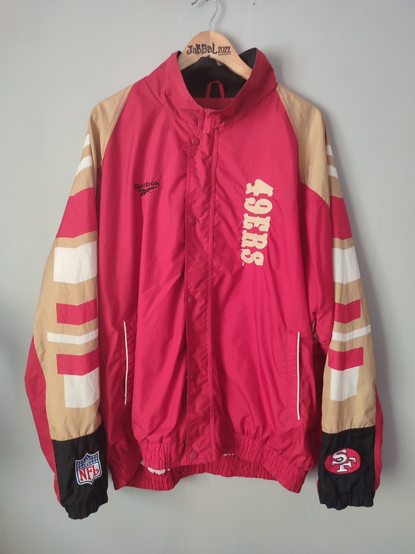 vintage reebok proline 49ers jacket, Men's Fashion, Coats, Jackets and  Outerwear on Carousell