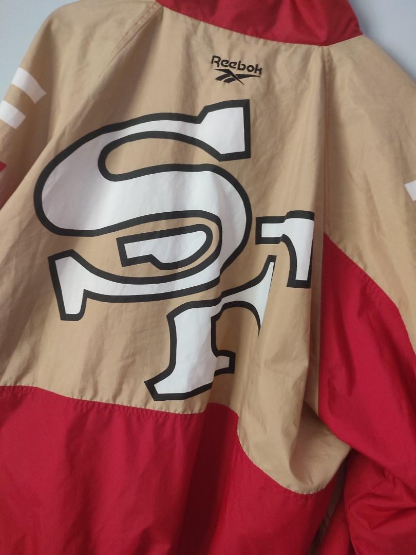 2000's SAN FRANCISCO 49ERS REEBOK TRAINING JACKET M