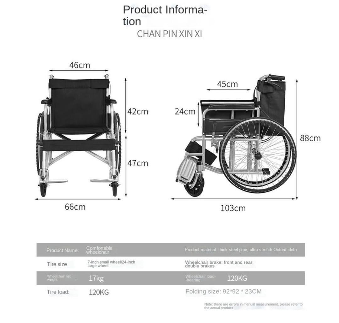 Wheelchair size sales