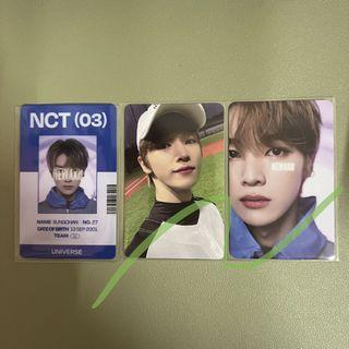 WTS NCT SUNGCHAN UNIVERSE MD SET