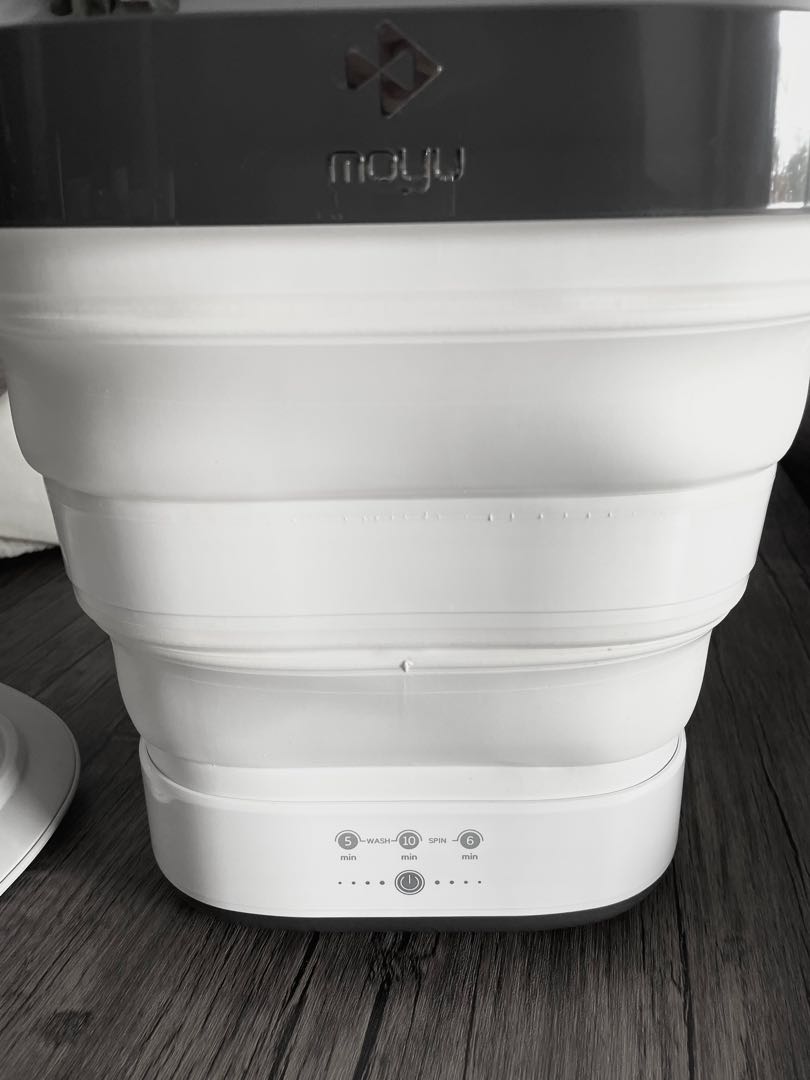Xiaomi Moyu Portable foldable mini washing machine grey with spin dryer