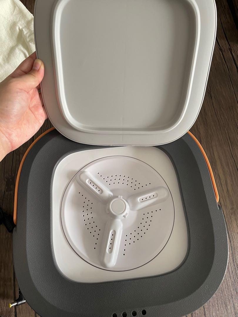 Xiaomi Moyu Portable foldable mini washing machine grey with spin dryer