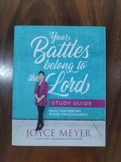 Your Battles Belong to the Lord Study Guide by Joyce Meyer