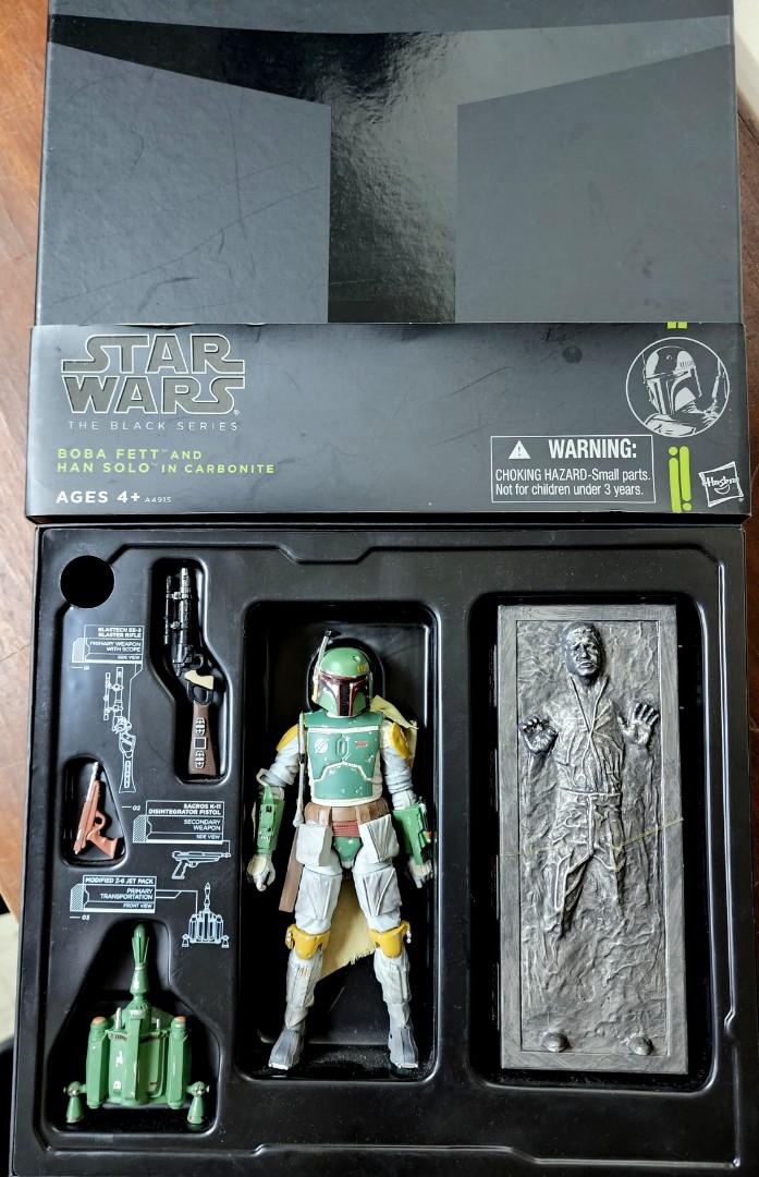 Black Series Boba Fett and Han Solo 