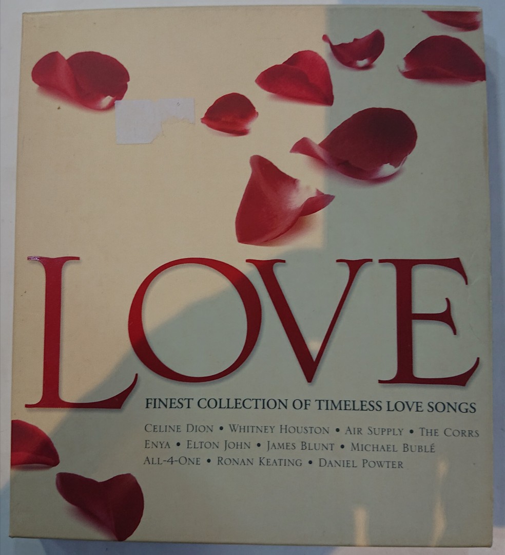 2cd Love-Finest collection of timeless love songs, 興趣與生活, 音樂、樂器 & 配件 ...
