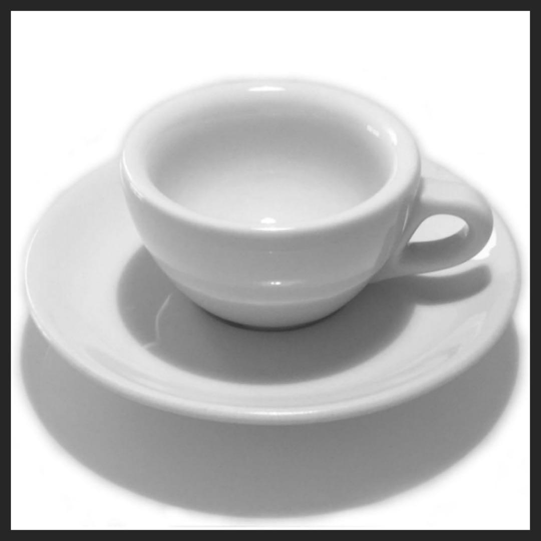 IPA ISCHIA 4 Beautiful Espresso Cups & Saucers Totally Unused