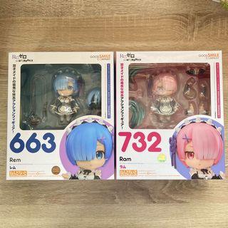 663 Rem & 732 Ram nendoroid set