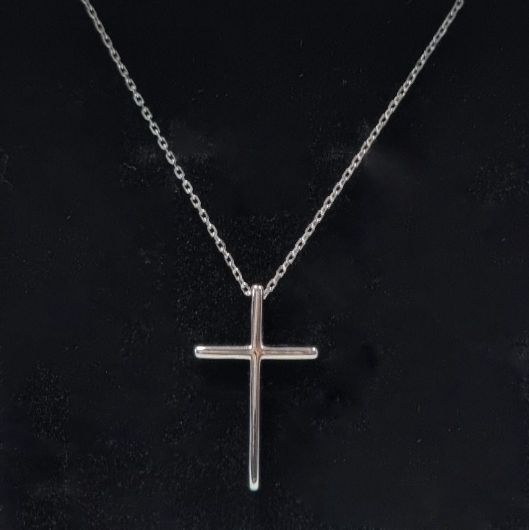 Pure top silver cross