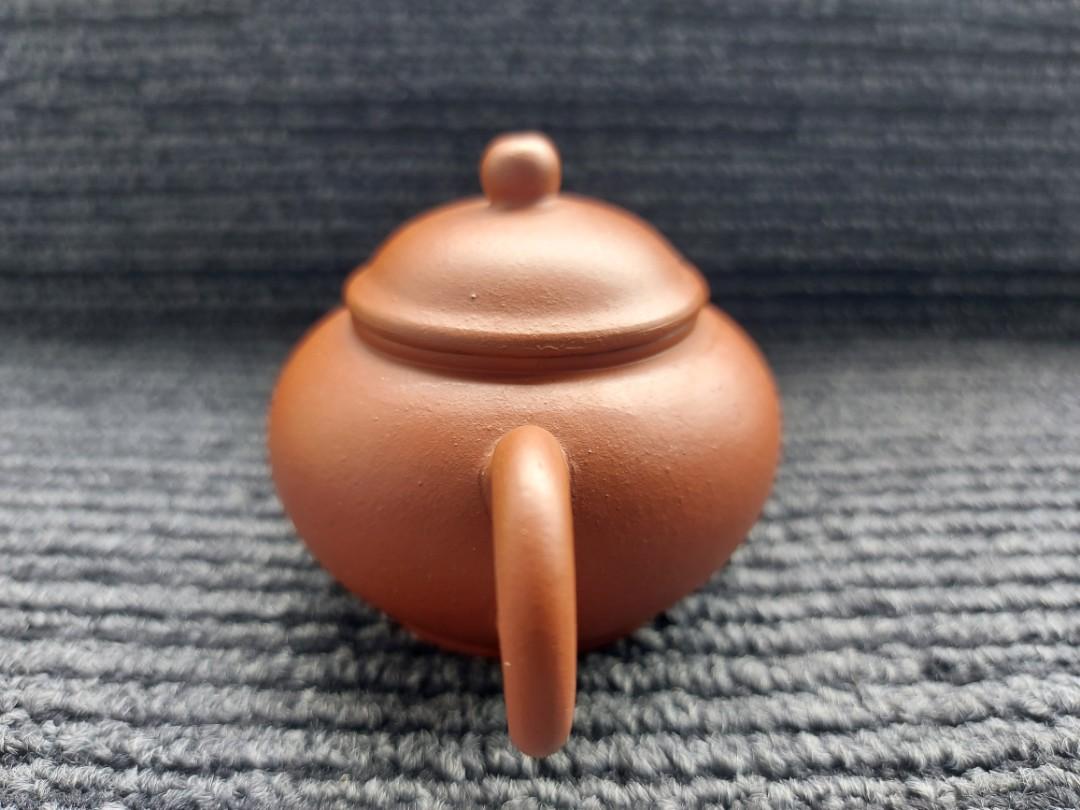 中国 宜興 紫砂壺 60年代 紫砂工藝廠 水平壺 紅泥 単孔 荊渓