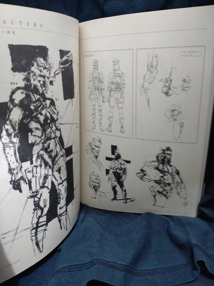 新川洋司畫集弐Tha Art of Metal Gear Solid 2, 興趣及遊戲, 書本 