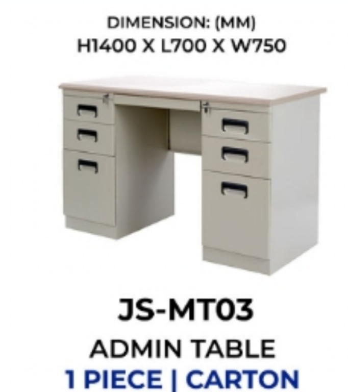 Admin Table, Furniture & Home Living, Office Furniture & Fixtures on ...