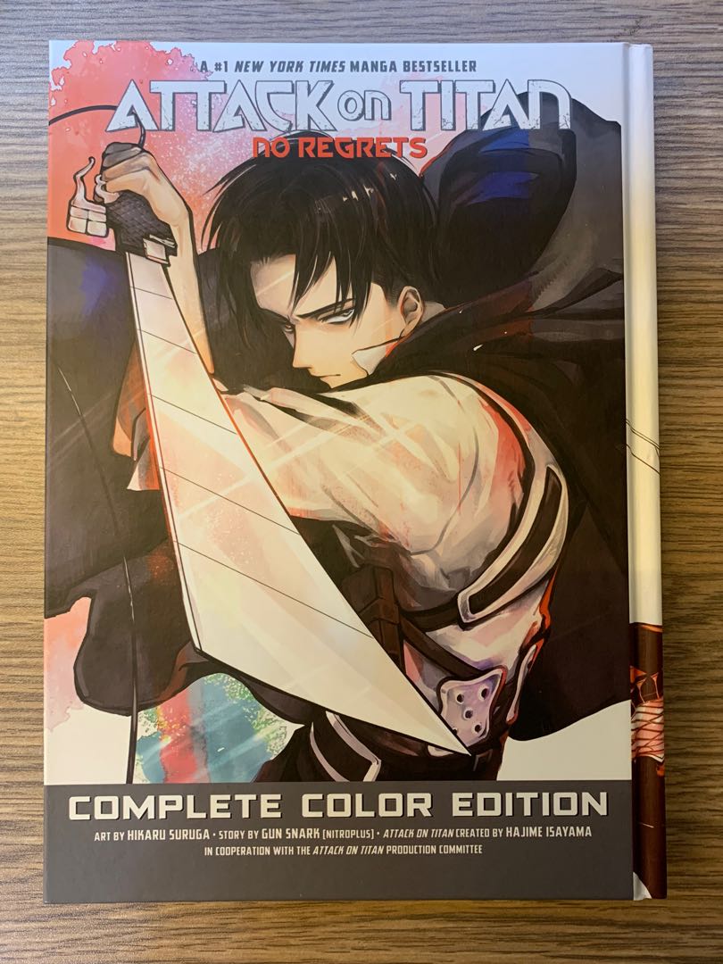 Attack On Titan No regrets complete color edition book/manga, Hobbies
