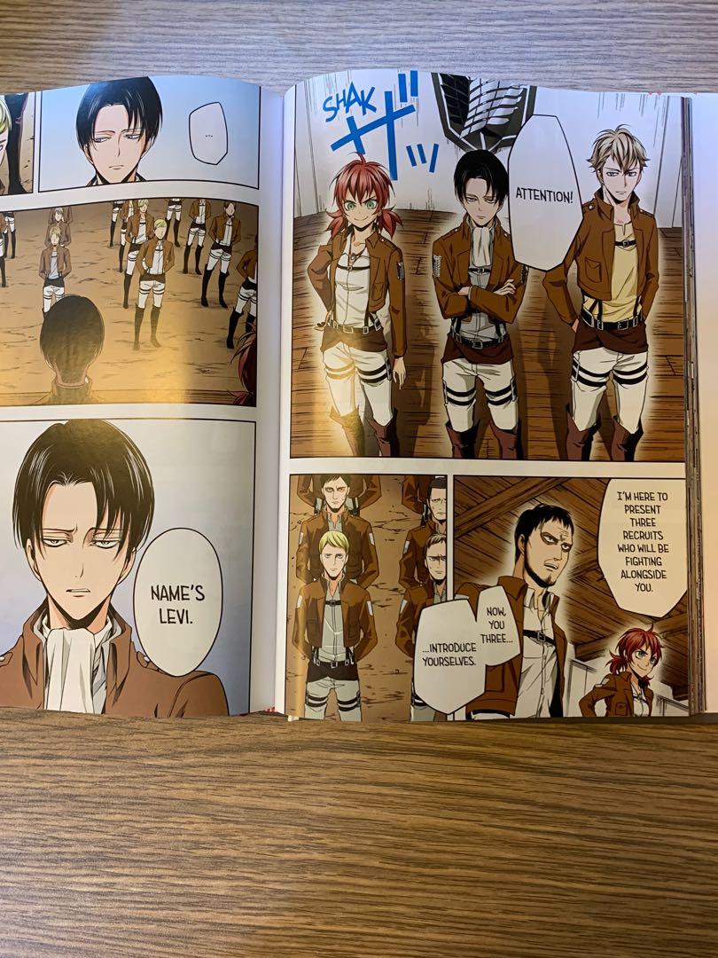 Attack On Titan No Regrets Ger Sub Attack On Titan No regrets complete color edition book/manga, Hobbies