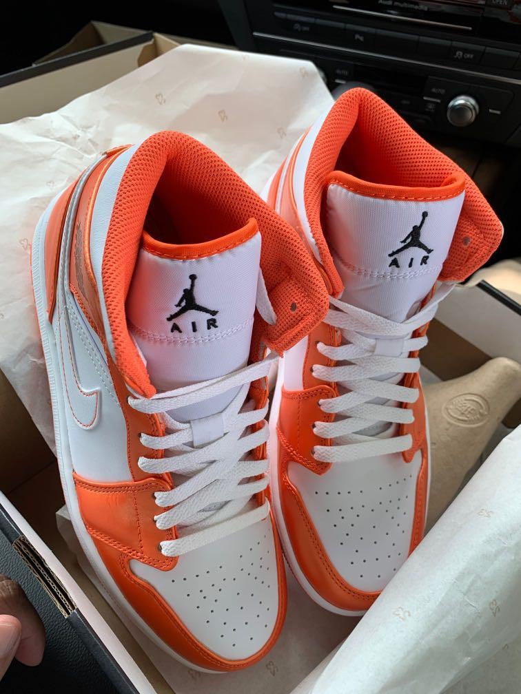 Orange jordan 1 size 5 Clearance
