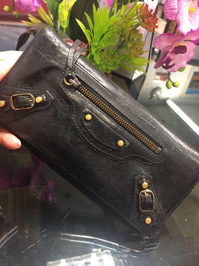 Balenciaga city on sale wallet