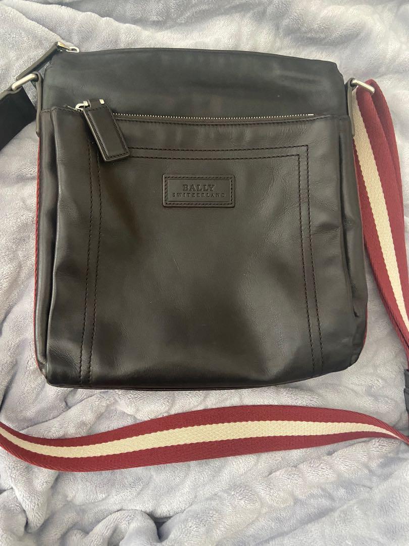 Bally striped sling bag Men s Fashion Bags Sling Bags on Carousell