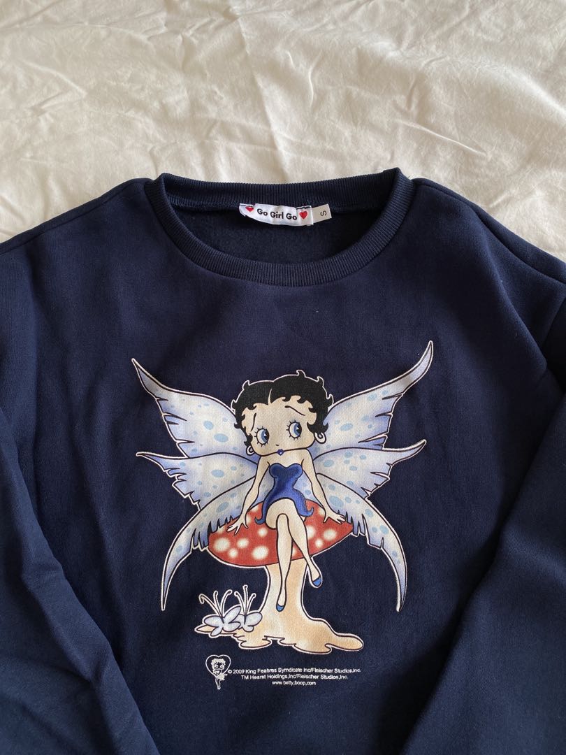 betty boop sweatshirt