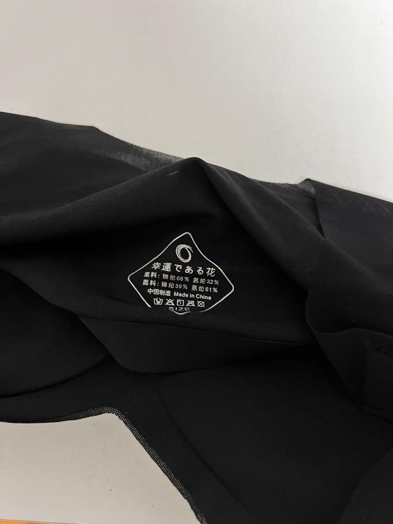 Black Basic Bralette (Category: New Undergarments & Loungewear) located in Singapore. Submitted by cleravi (Listing ID 1158952021, Image 3). Description: Completely brand new comes with plastic bag. Also available in grey..