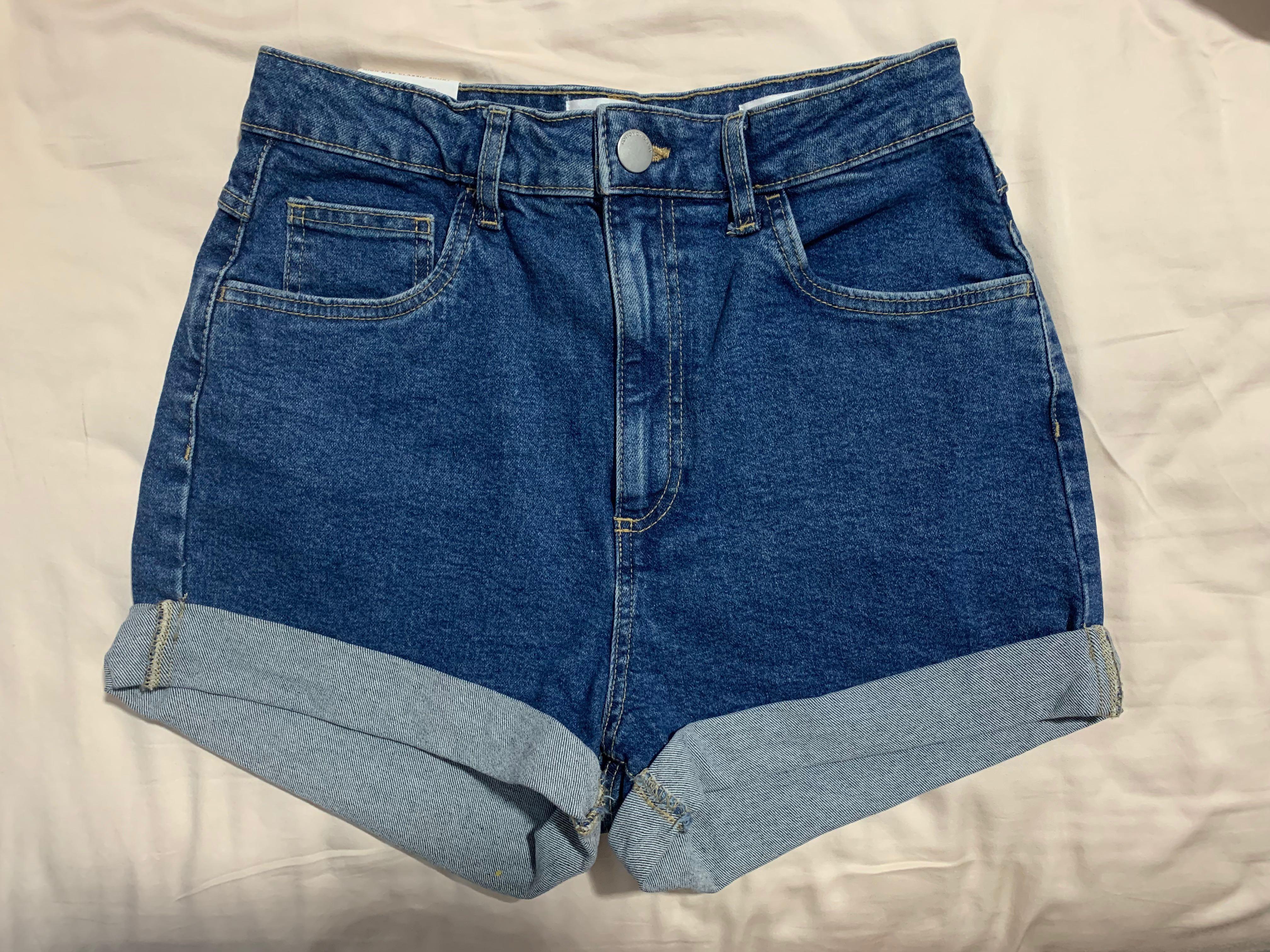D jeans stretch shorts cheap