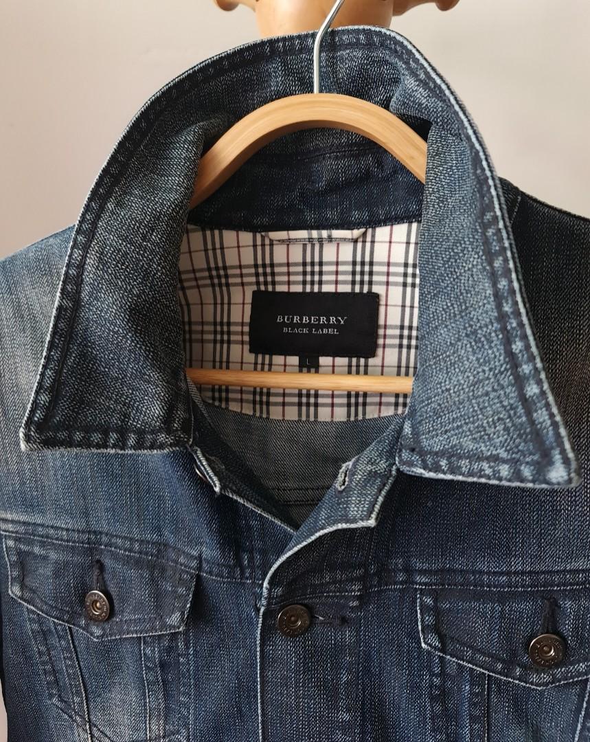 Burberry Black Label denim jacket L Women s Fashion Coats