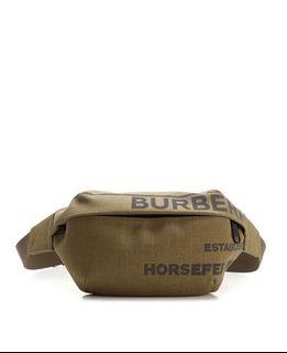 Burberry Horseferry Logo Printed Zipped Belt Bag