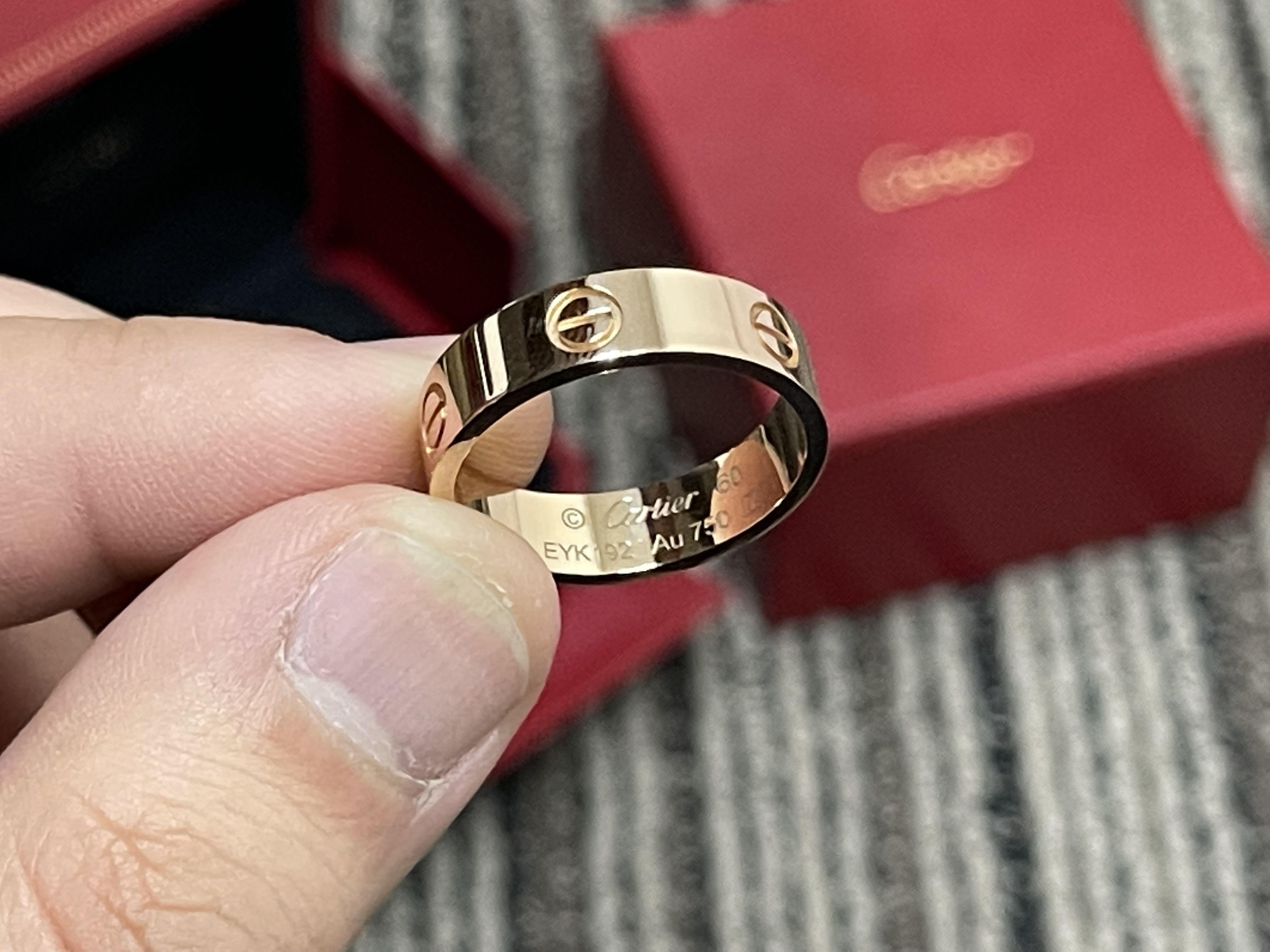 Thick cartier store ring