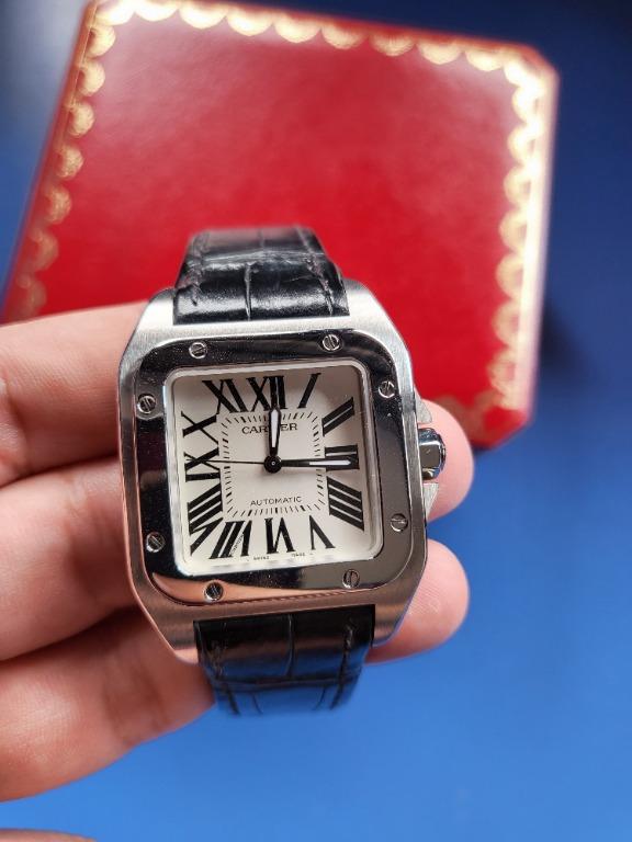 Cartier Santos 100 Medium 2872 Auto