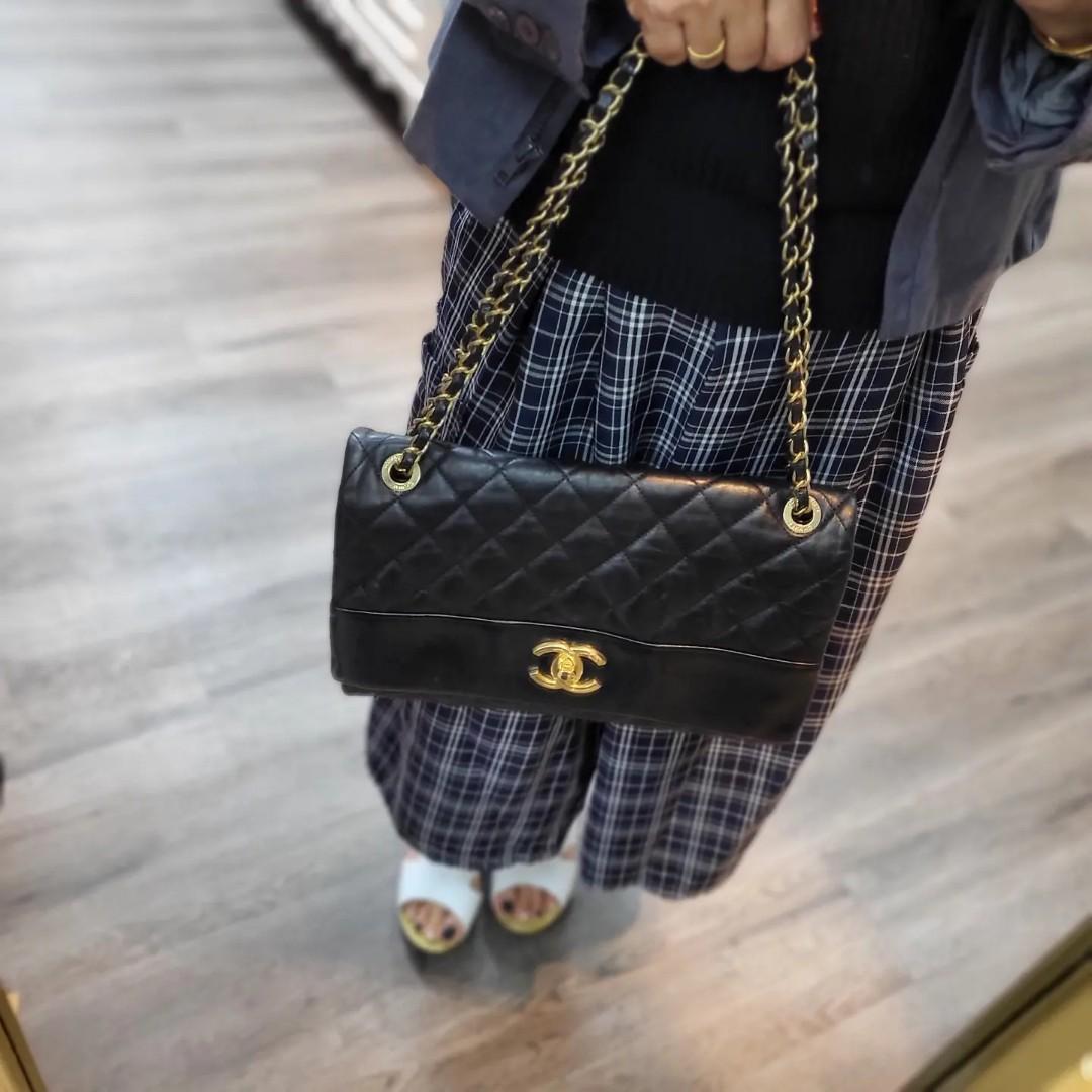 Chanel soft sales elegance flap bag