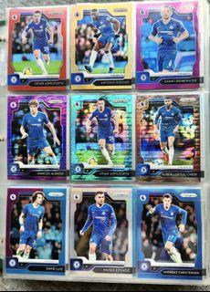 Chelsea players and soccer cards