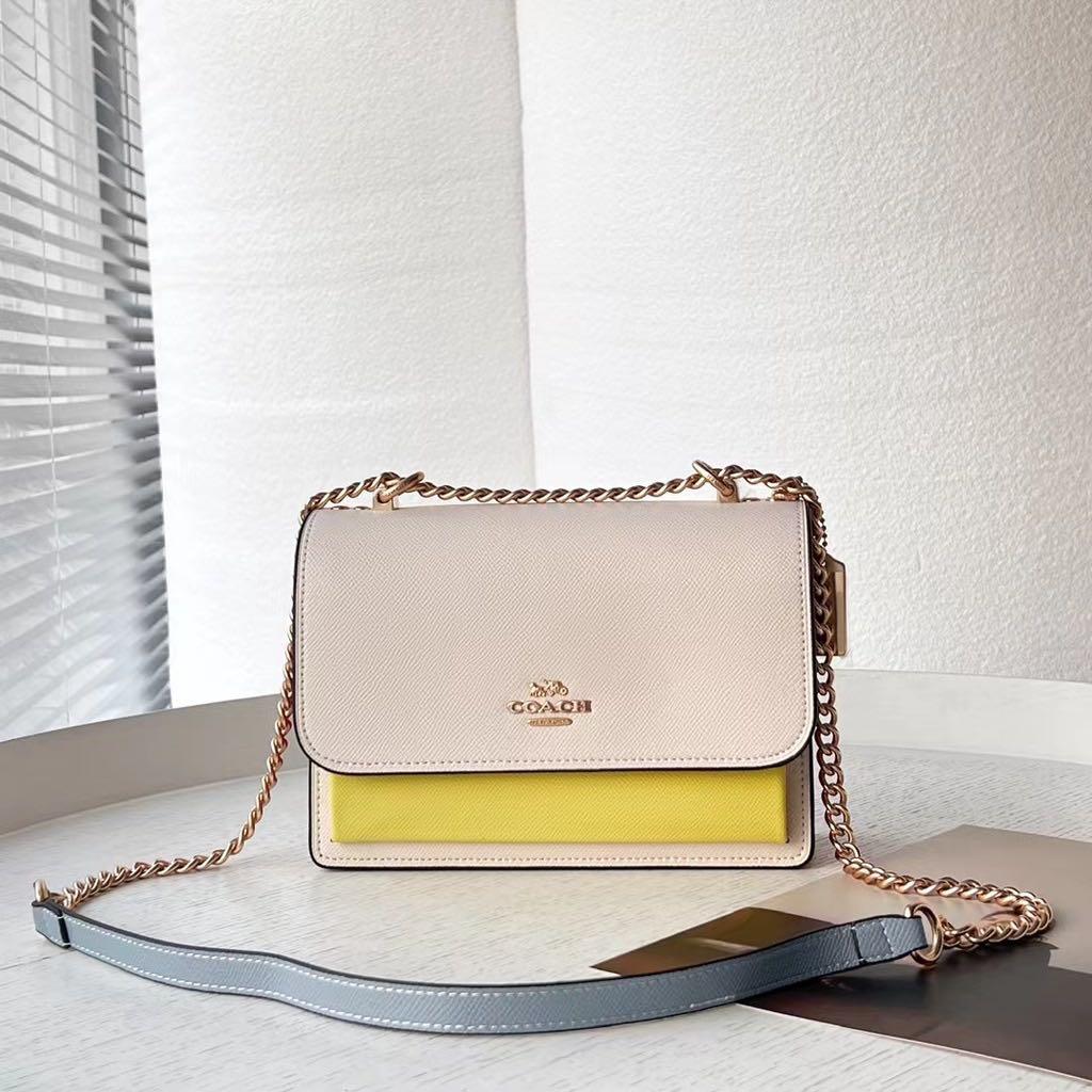 Coach klare hotsell crossbody in colorblock